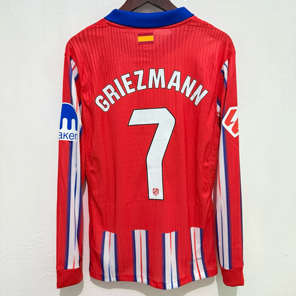 JERSEY ATLETICO MADRID HOME 2024/2025 PLAYER ISSUE LONGSLEEVE
