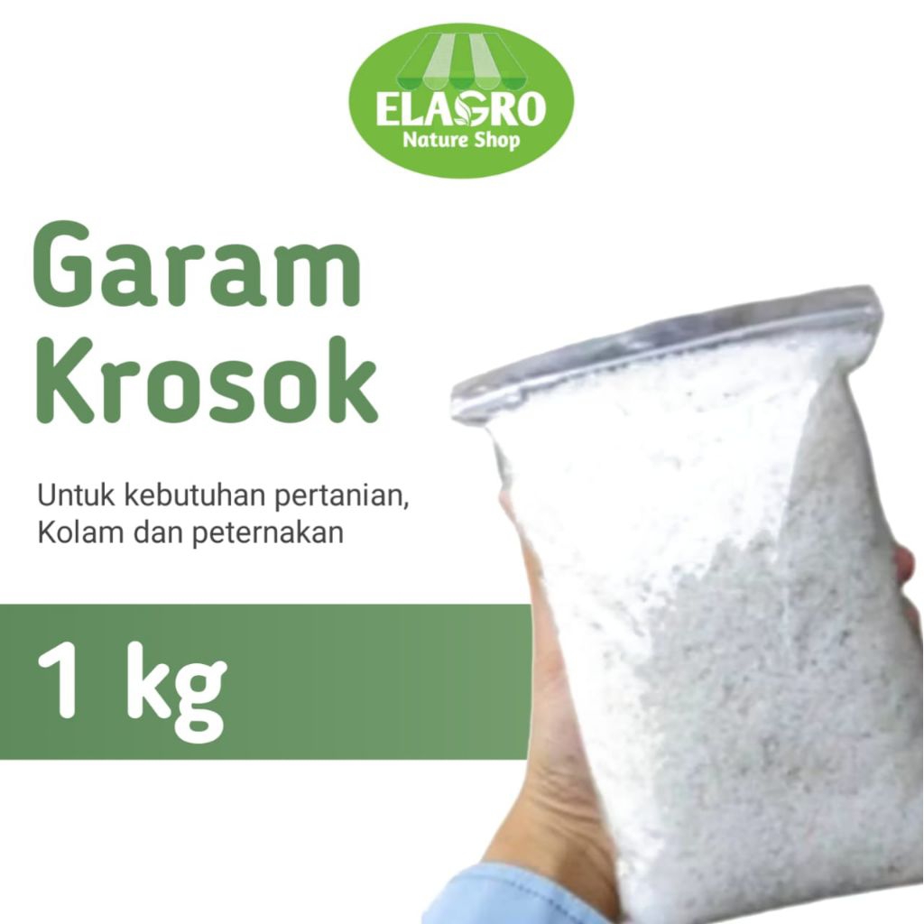 

garam kasar ( krosok ) untuk pertanian dan perikanan NACL 1 kg