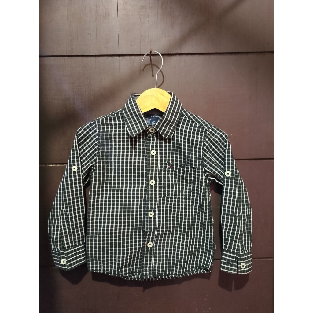 kemeja anak Brad Tommy Hilfiger