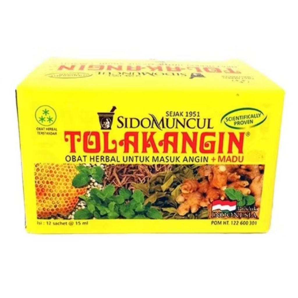 

Tolak Angin Cair sidomuncul herbal 15ml Sachet