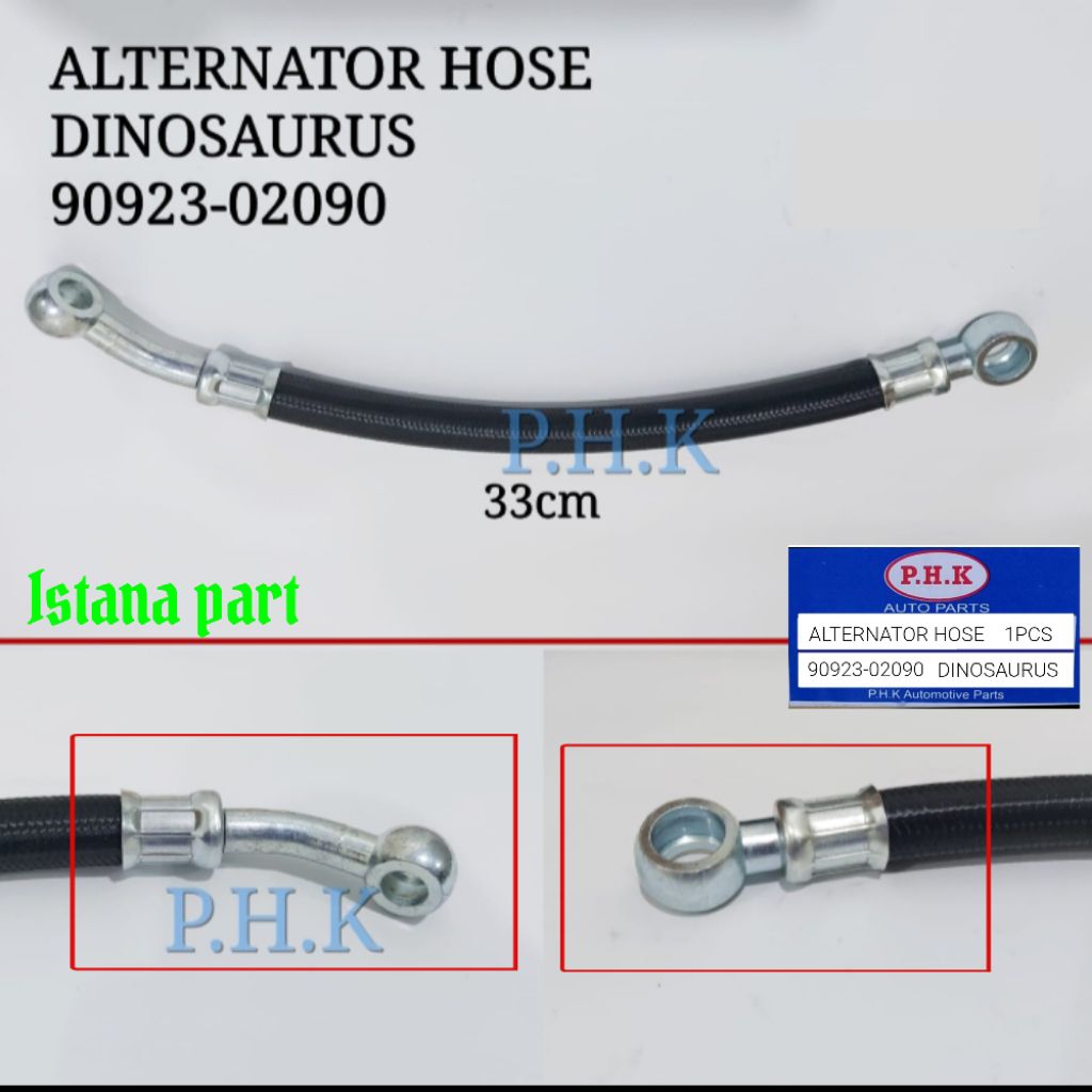 Alternator Hose /Selang Alternator Mobil Toyota Dinosaurus .1pcs.