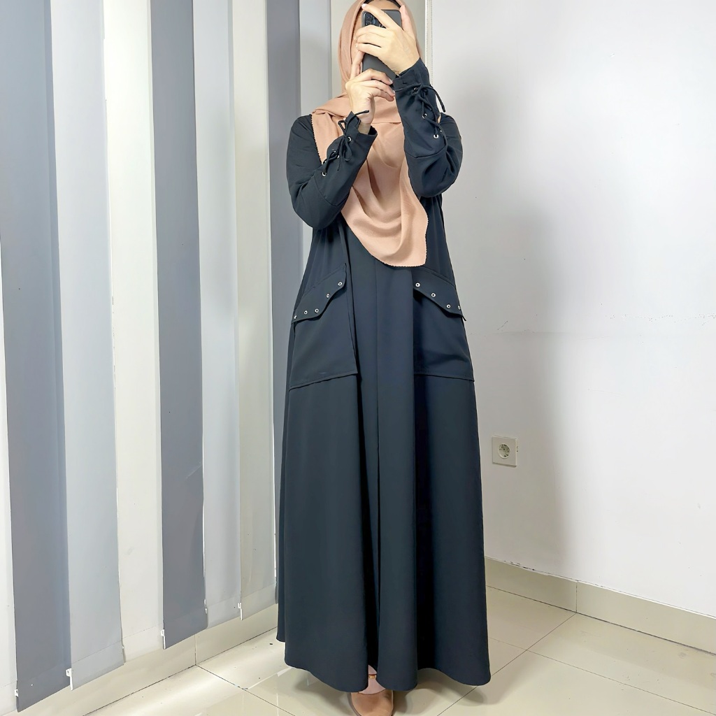 Kinara Gamis - Pakaian Muslim Wanita - Hijab Outfit  Cocok Untuk Acara Formal dan Daily Wear by Amar