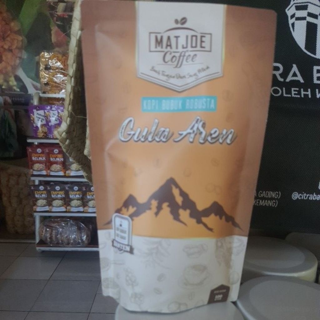 

Kopi MATJOE - Kopine wong Banten - Oleh oleh khas Banten