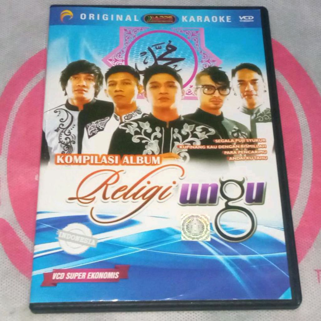 VCD Ungu - Kompilasi Album Religi - V CD Karaoke Original