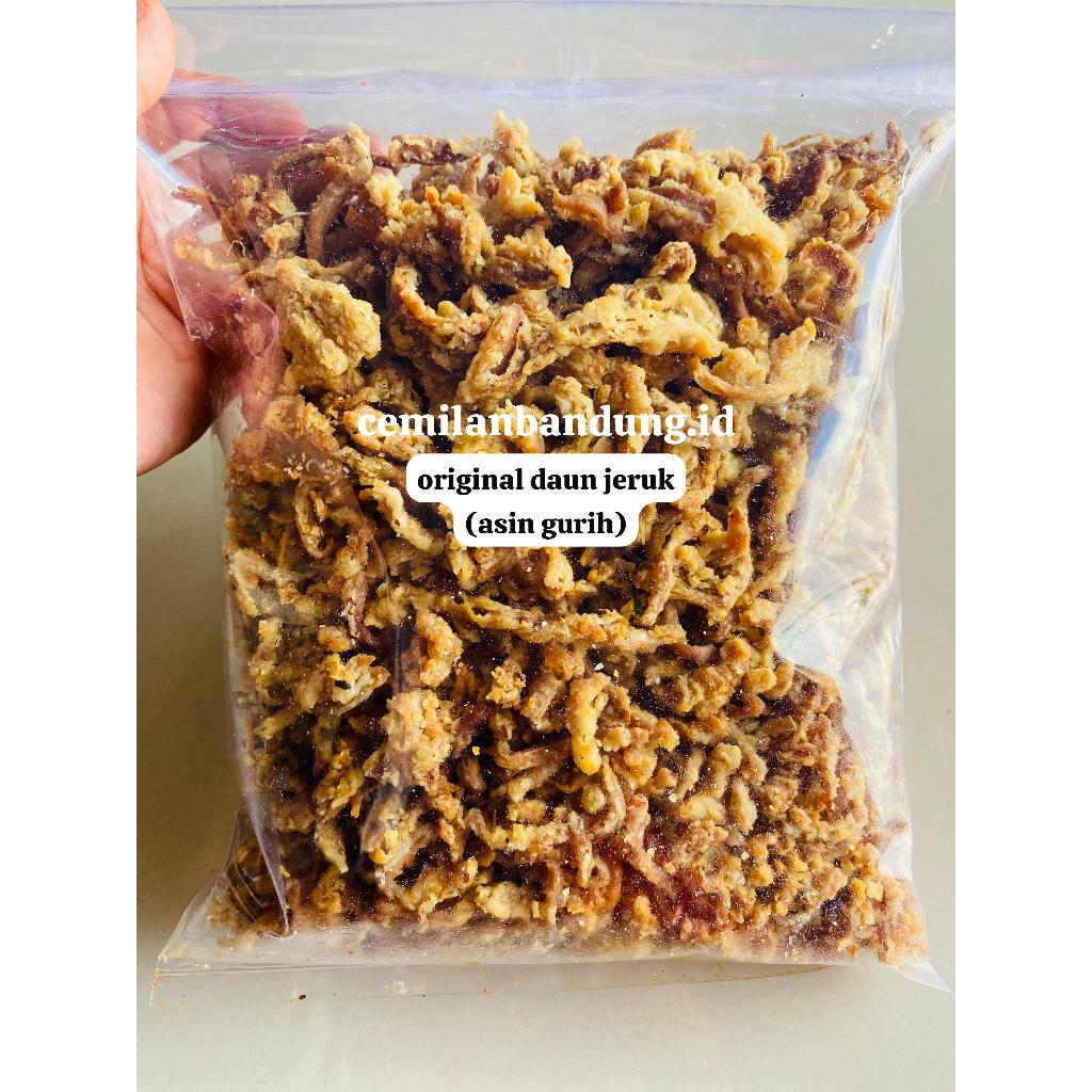 

jamur crispy/keripik jamur 1kg pedas daun jeruk