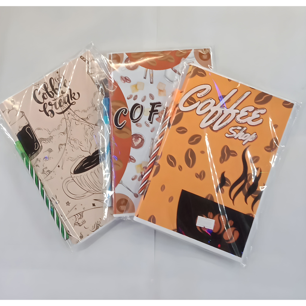 

Buku Tulis Kostum Kopi