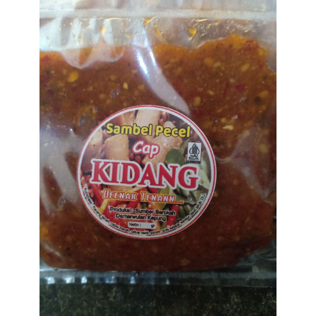 

sambel pecel cap KIDANG