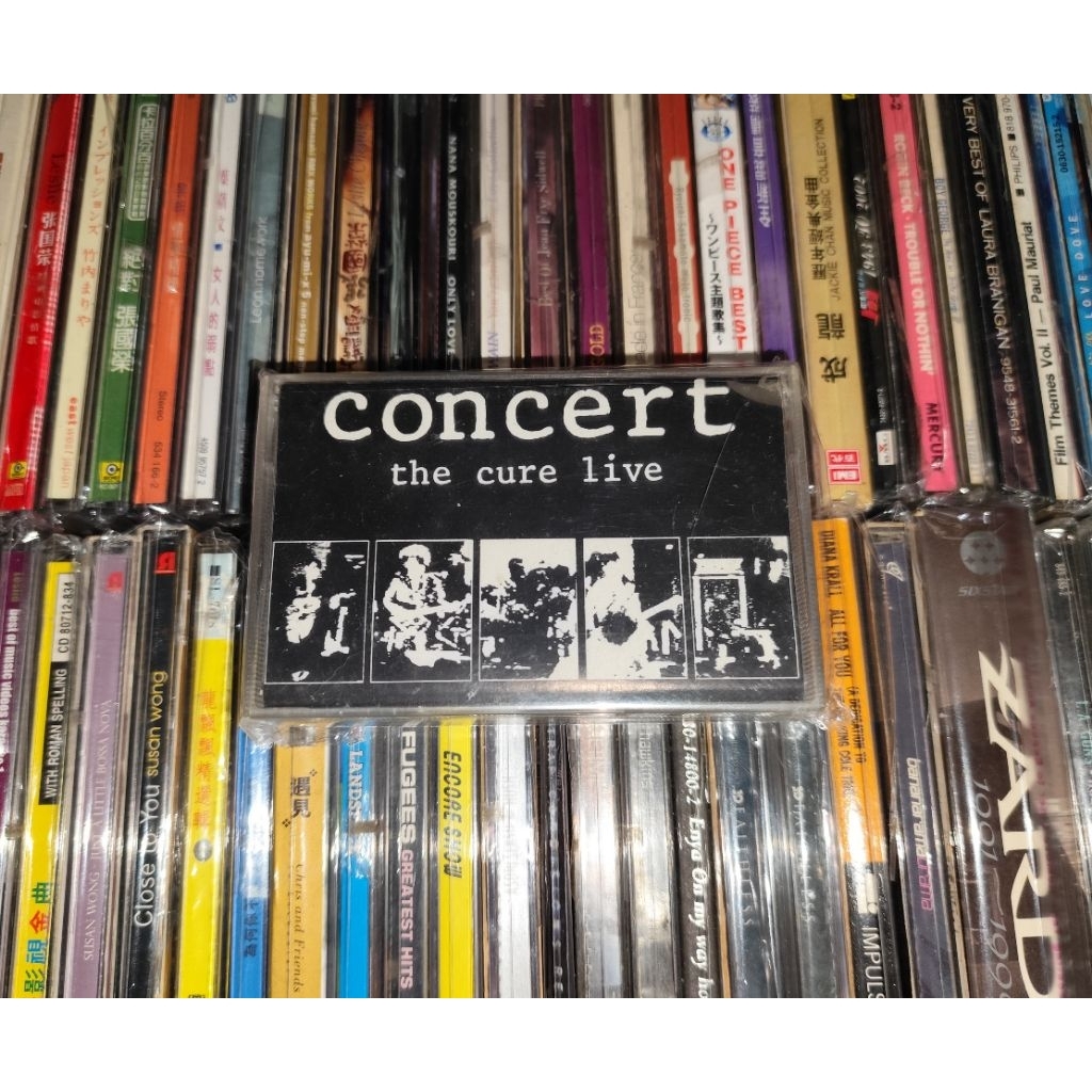 Kaset The Cure - Concert : The Cure Live