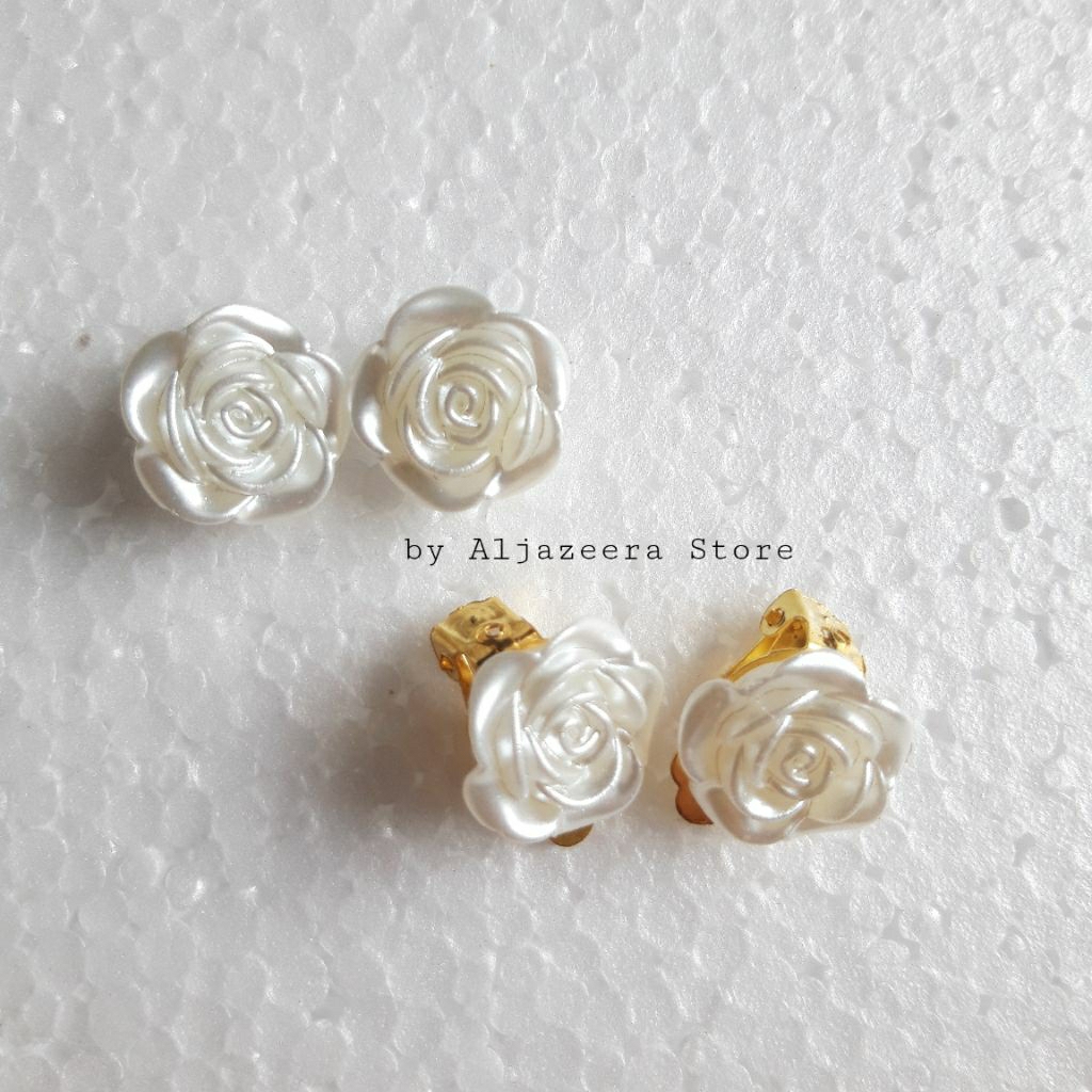 Anting Klip Hijab | Anting Jepit Hijab | by AljazeeraStore | Anting Hijab Jepit Klip Tusuk | Anting 