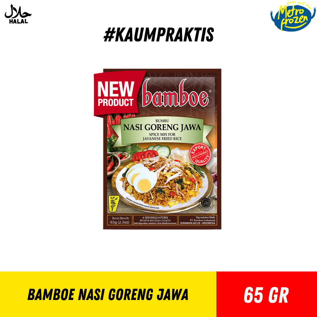 

BAMBOE Bumbu Nasi Goreng Jawa 65gr