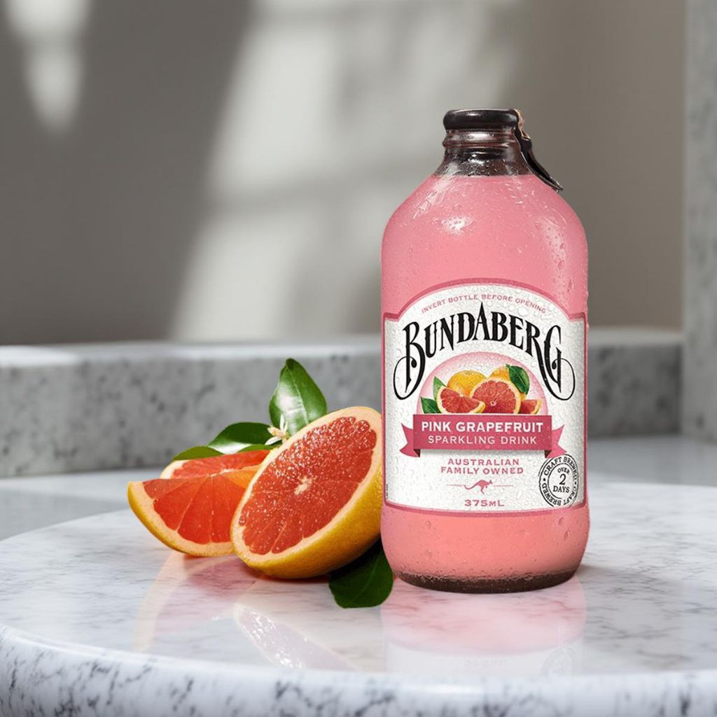 

bundaberg pink grapefruit sparkling drink