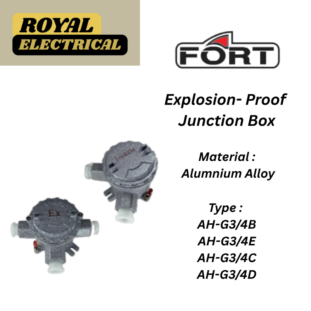 FORT EXPLOSION - PROOF JUNTION BOX