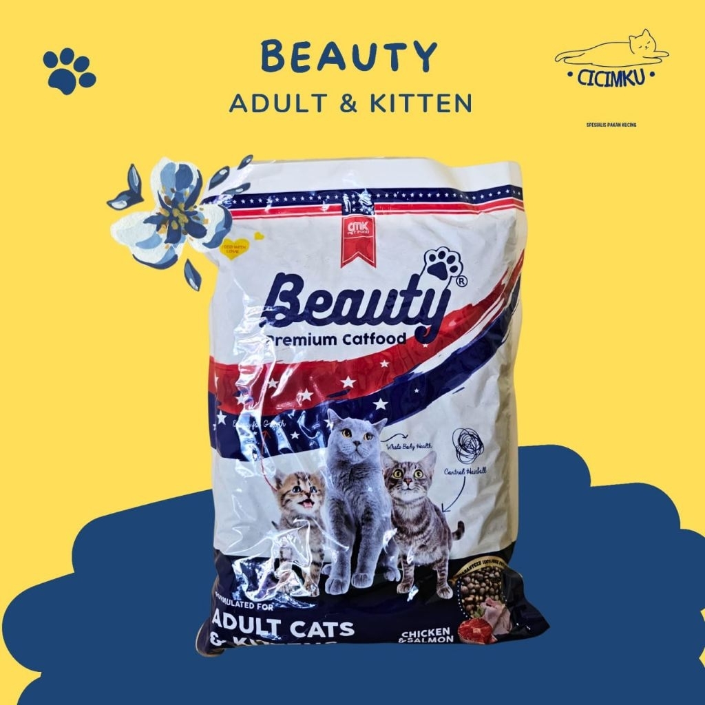 Beauty Premium & Beauty Gold Cat Food 1kg
