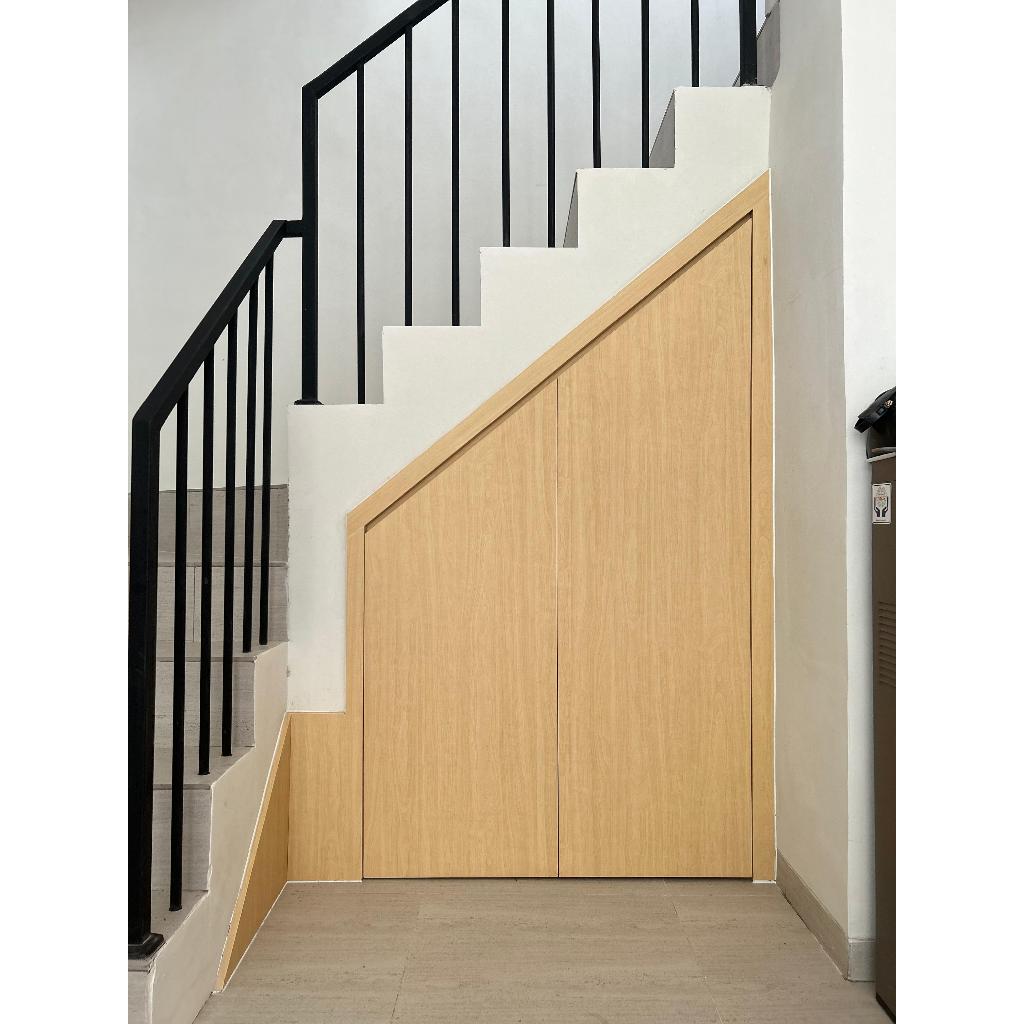 Lemari Bawah Tangga Minimalis