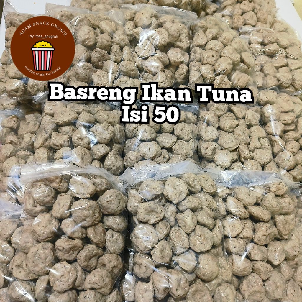 

BASRENG IKAN TUNA / BASO GORENG MENTAH Isi 50