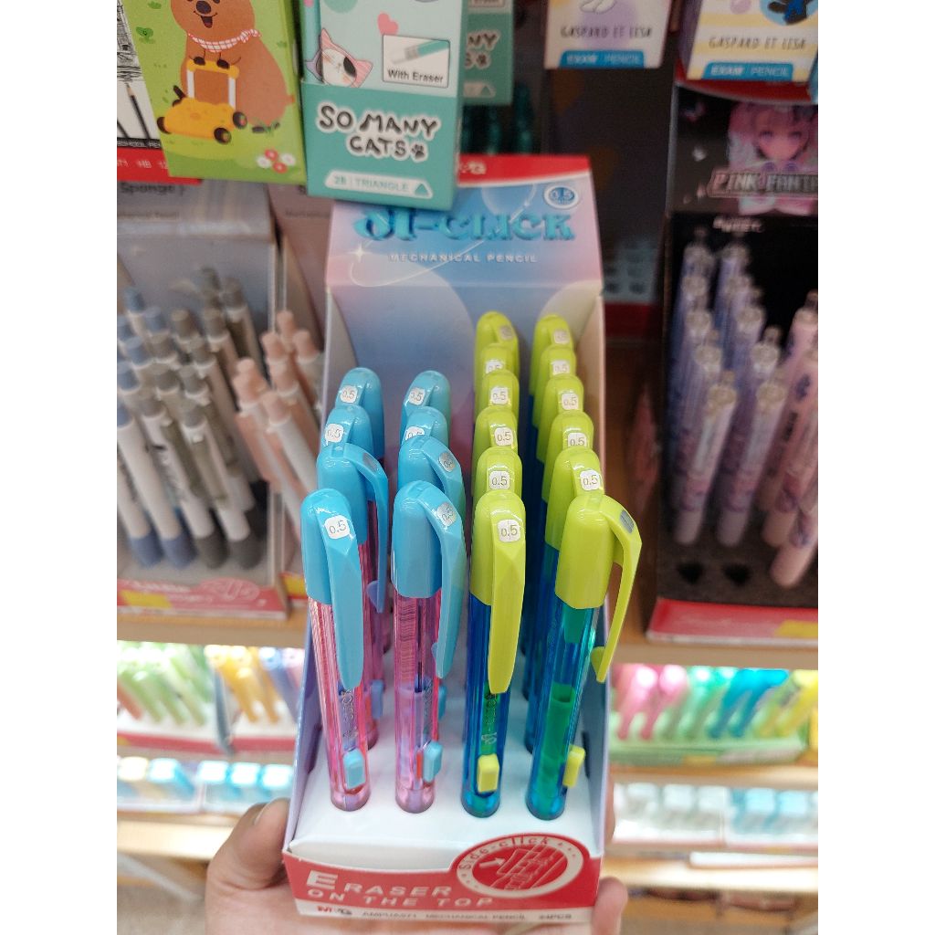 

M&G Si-click MECHANICAL PENCIL Eraser on the top 0.5mm