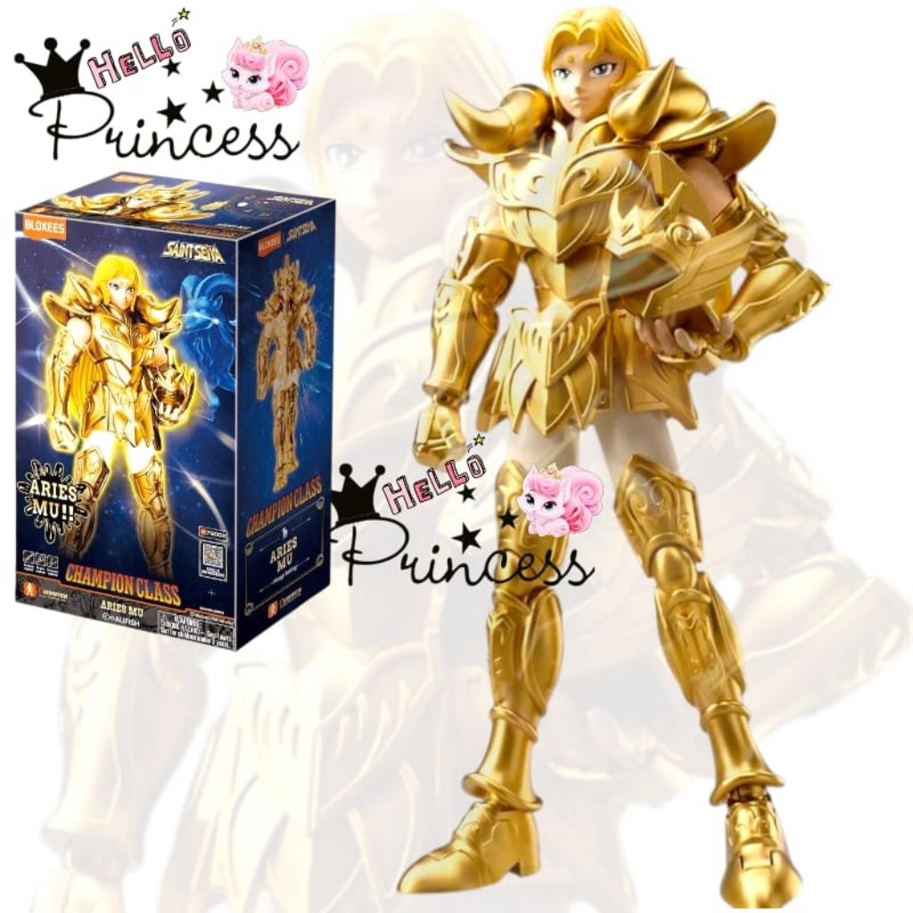 Figure Blokees Saint Seiya Champions Class Galaxy Version Aries MU Champions Series Saint Saiya