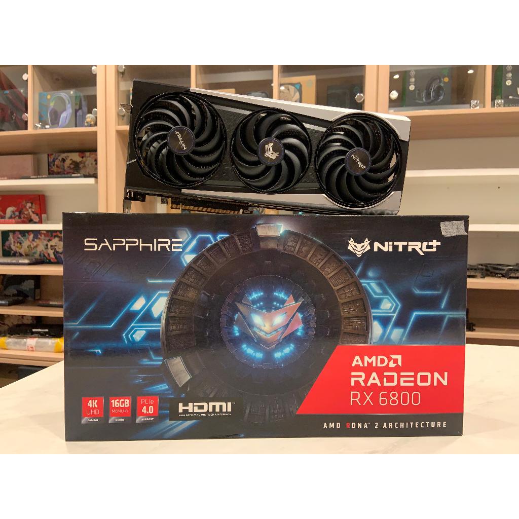 VGA AMD RADEON SAPPHIRE RX 6800 / RX6800 16GB NITRO+ 2ND FULL BOX