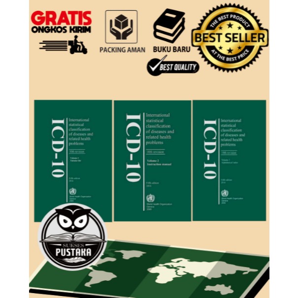 PAKET 3 ICD 10 - REKAM MEDIS ICD 10 2016 - INTERNATIONAL CLASSIFICATION OF DISEASES 2016