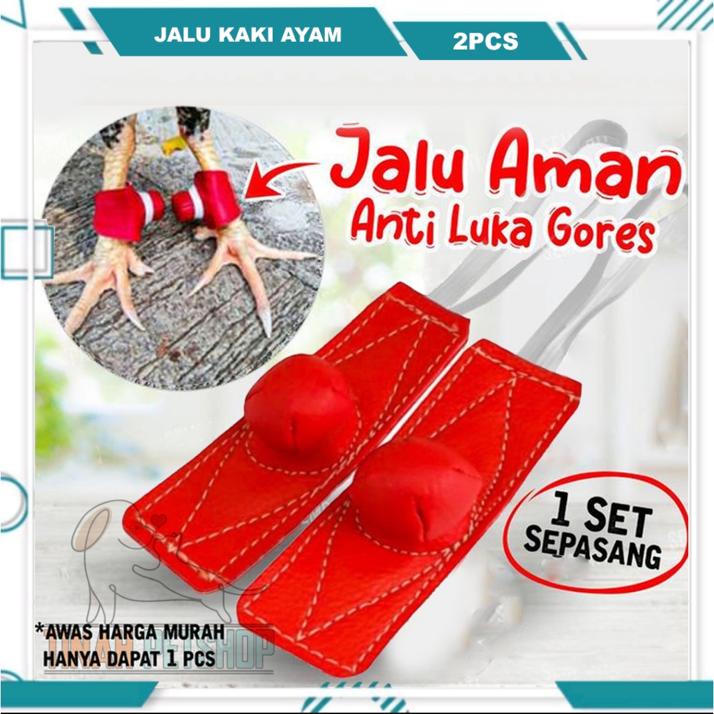 Bungkus Jalu Ayam Sempati Pembungkus Pelindung Jalu Kaki Ayam Laga Aduan Petarung Jantan Bangkok Kon