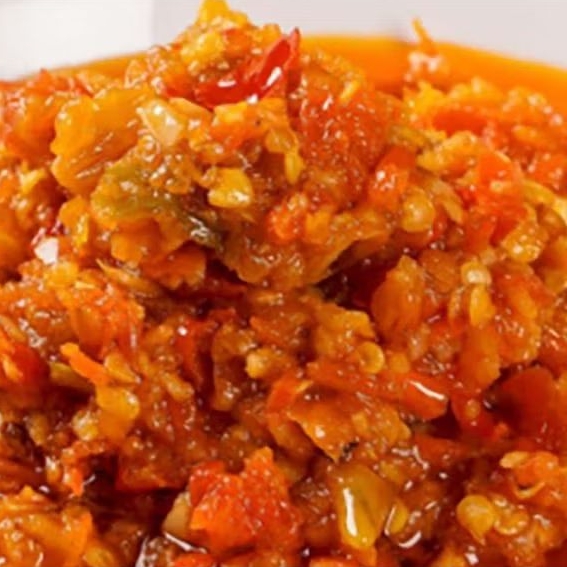 

SAMBAL BAWANG PEDAS LEZAT 200 GR LOMBOK PRAKTIS SIAP SAJI