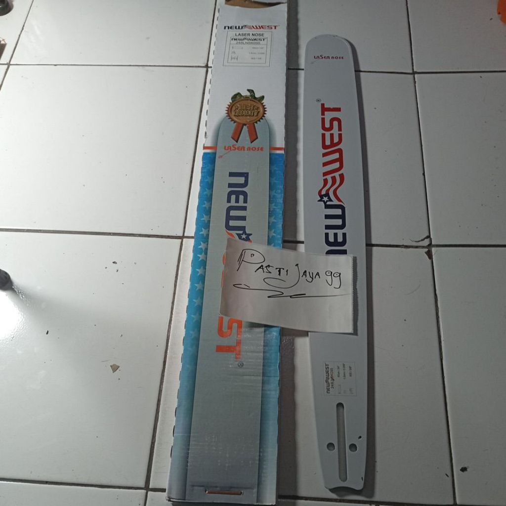 Bar Laser Chainsaw New West 24 inch 40 mata original