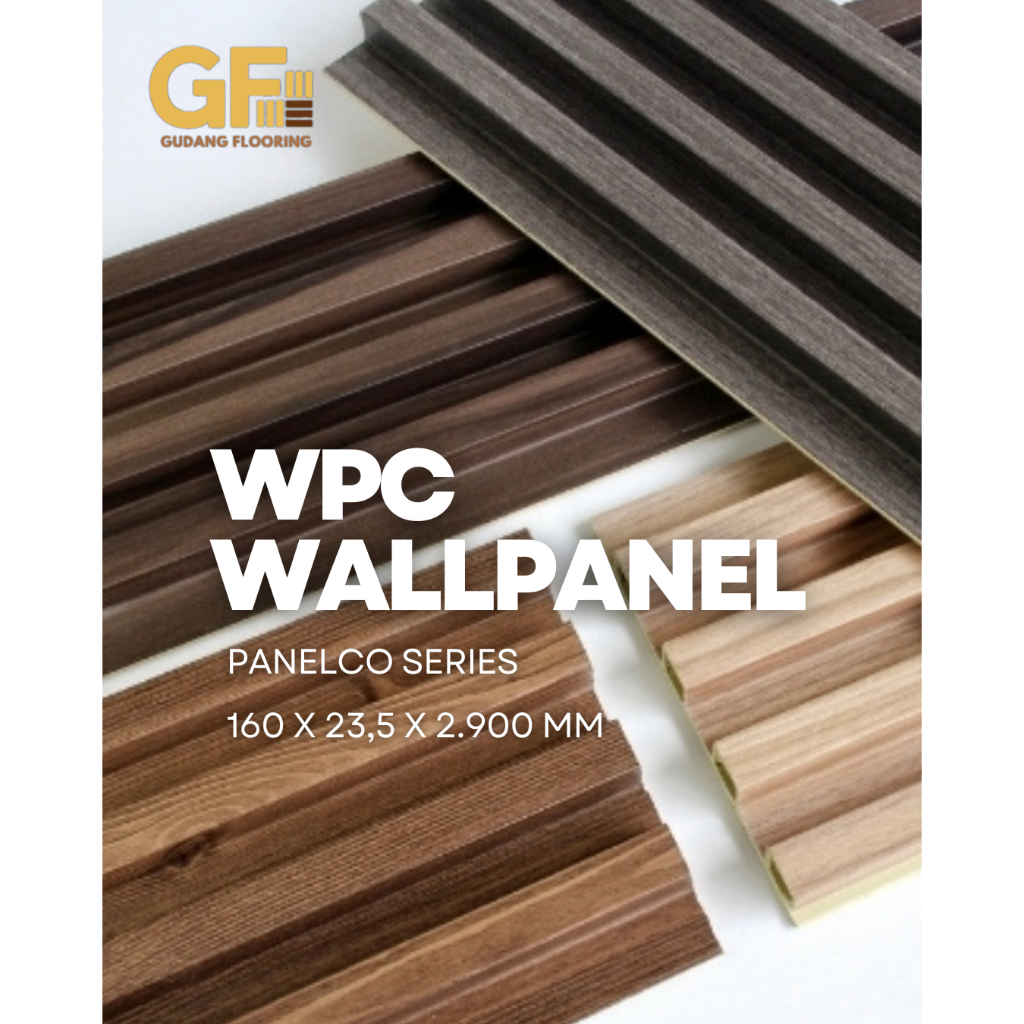 WPC Wallpanel Dinding PANELCO Series / WPC Wallpanel / Hiasan Dinding