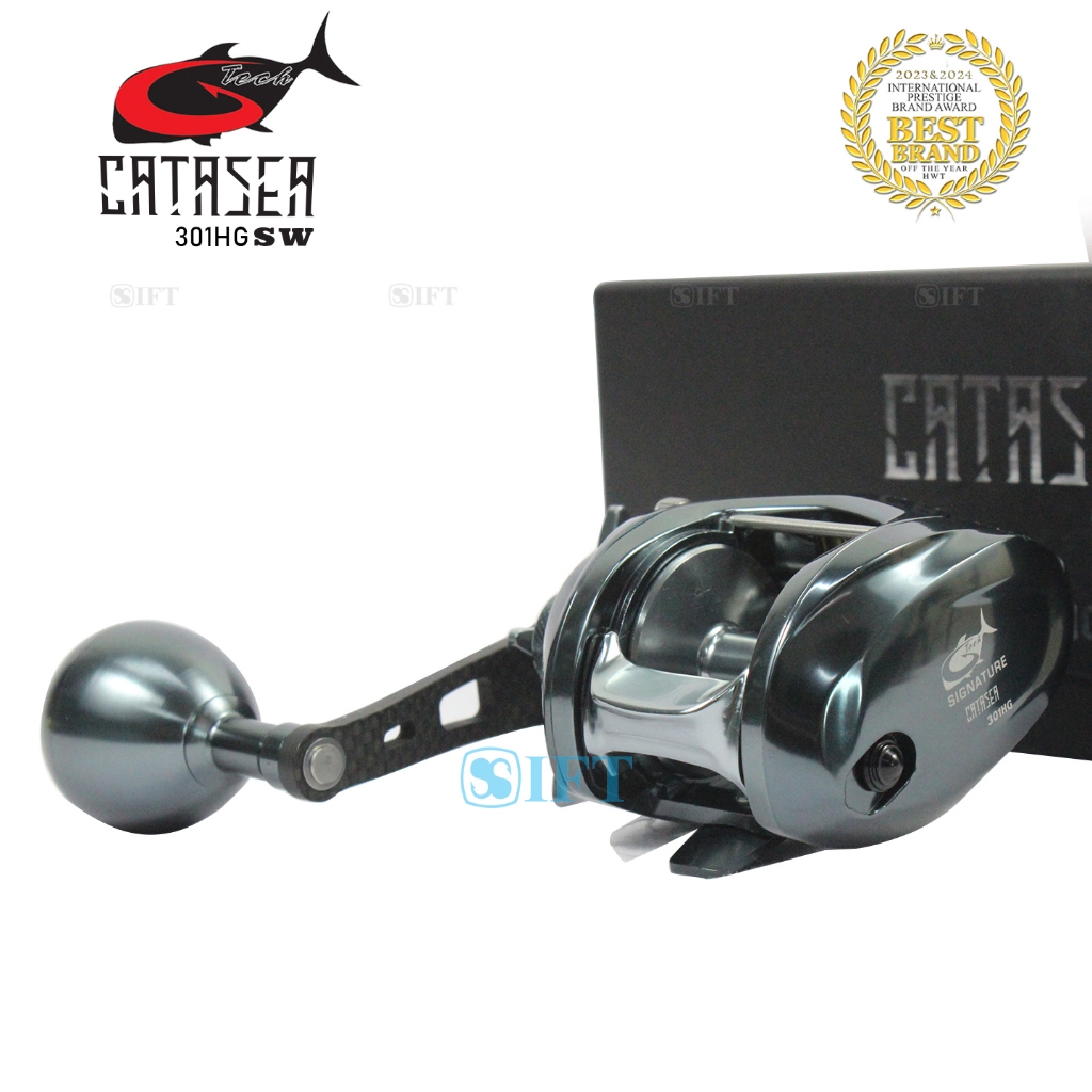 Reel OH G-TECH CATASEA 301 HG | SaltWater | Laut Dasaran Jigging Over Head Resmi GTech | IFT