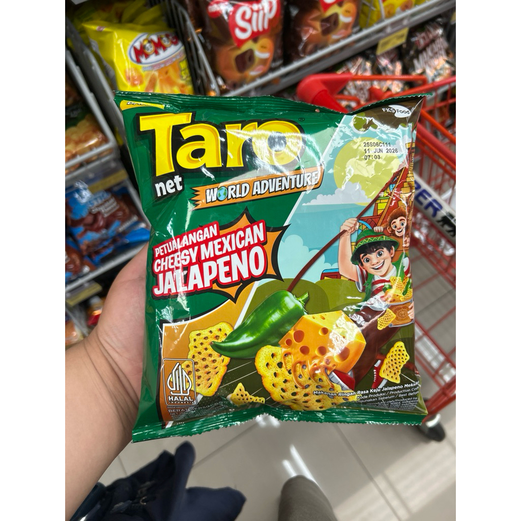

TARO NET cheesy mexican jalapeno 60gr