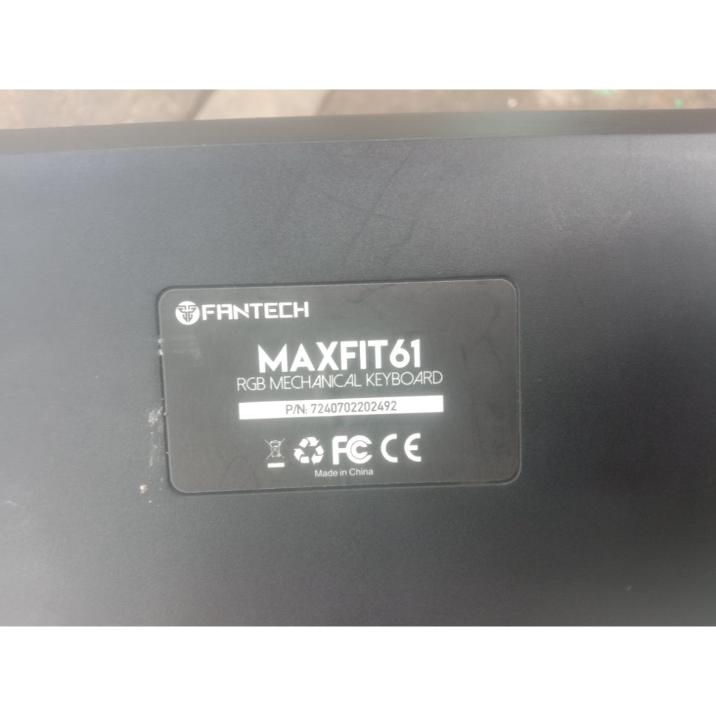 fantech maxfit61 keyboard mechanical