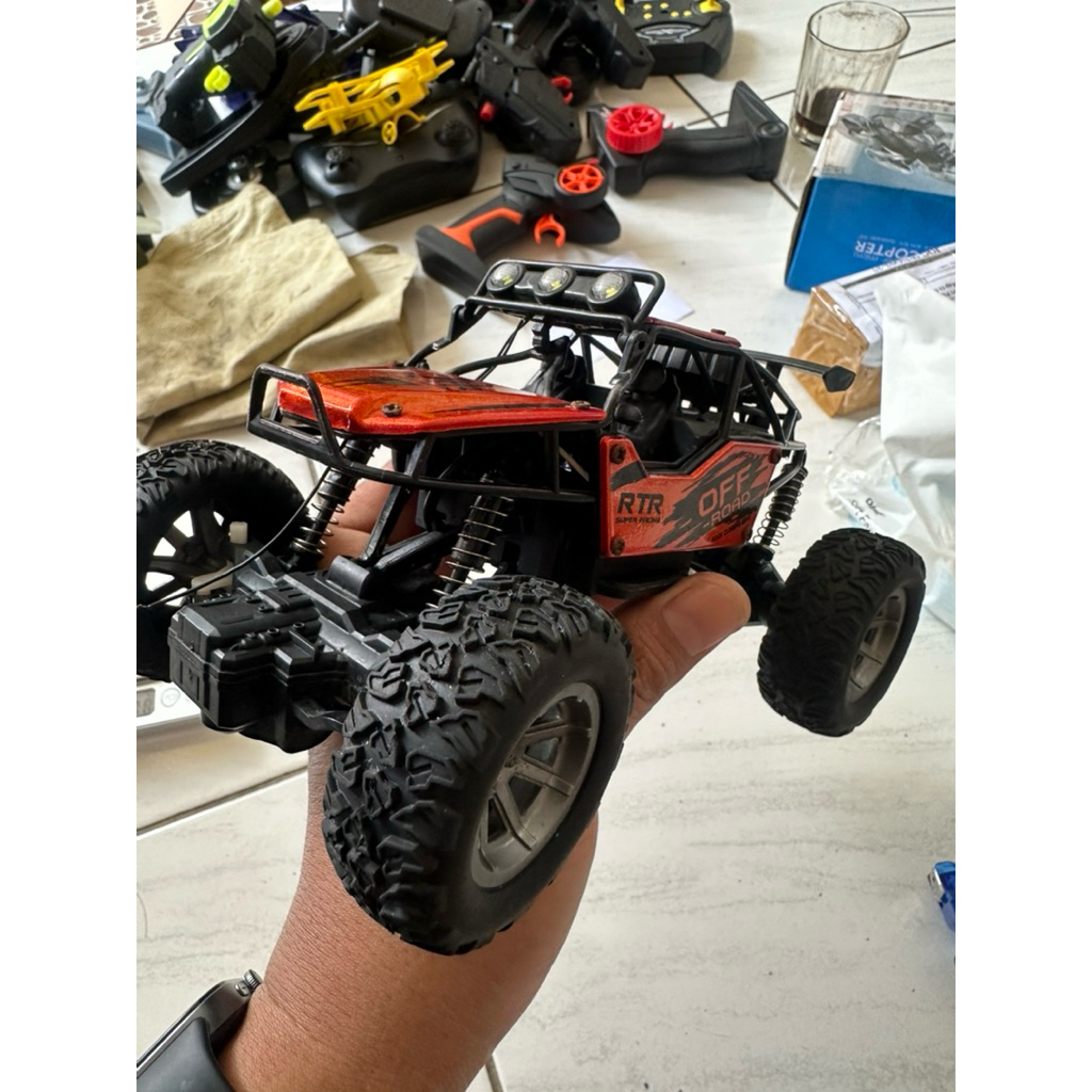 Part Mobil RC Offroad Sparepart Mobil Remot