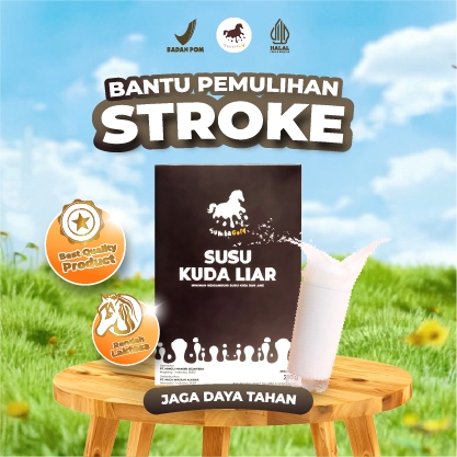 

SumbaGold Susu Bubuk Kuda Liar Original Untuk Pemulihan Stroke Jaga Daya Tahan Tubuh Atasi Gejala Stroke Ringan atau Berat