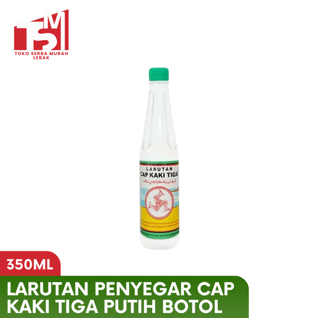 

Larutan Penyegar Cap Kaki Tiga Putih 350ml