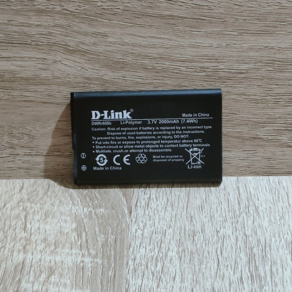 Baterai DWRr600b for Modem D-Link DWR932C DWR 932 C2 Dlink Modem Mifi Wifi Battery Batre Router Nirk