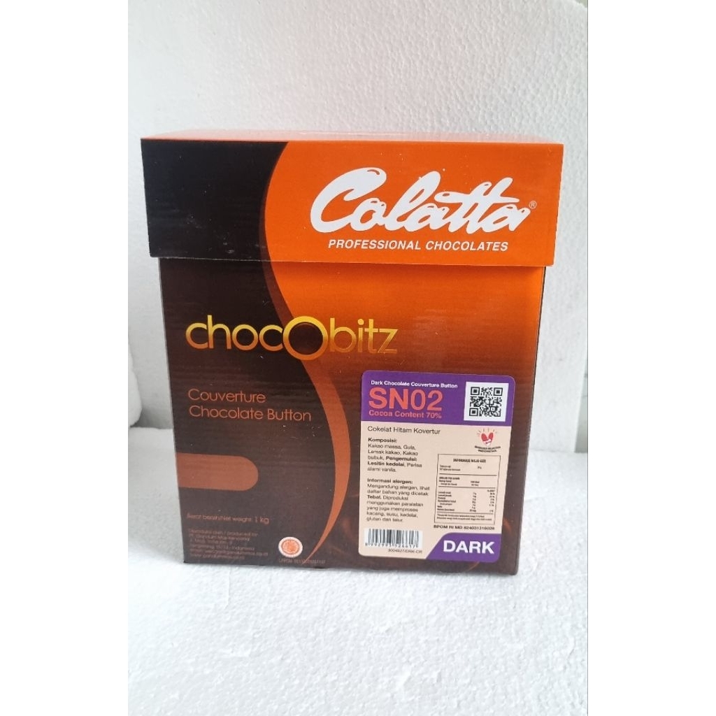 

Colatta Chocobitz Dark SN02 1kg ED agust 2026