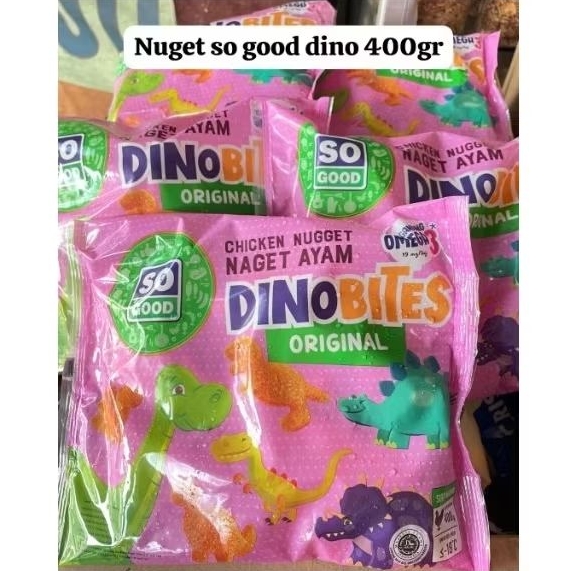 

So Good Nugget Dino 400gr