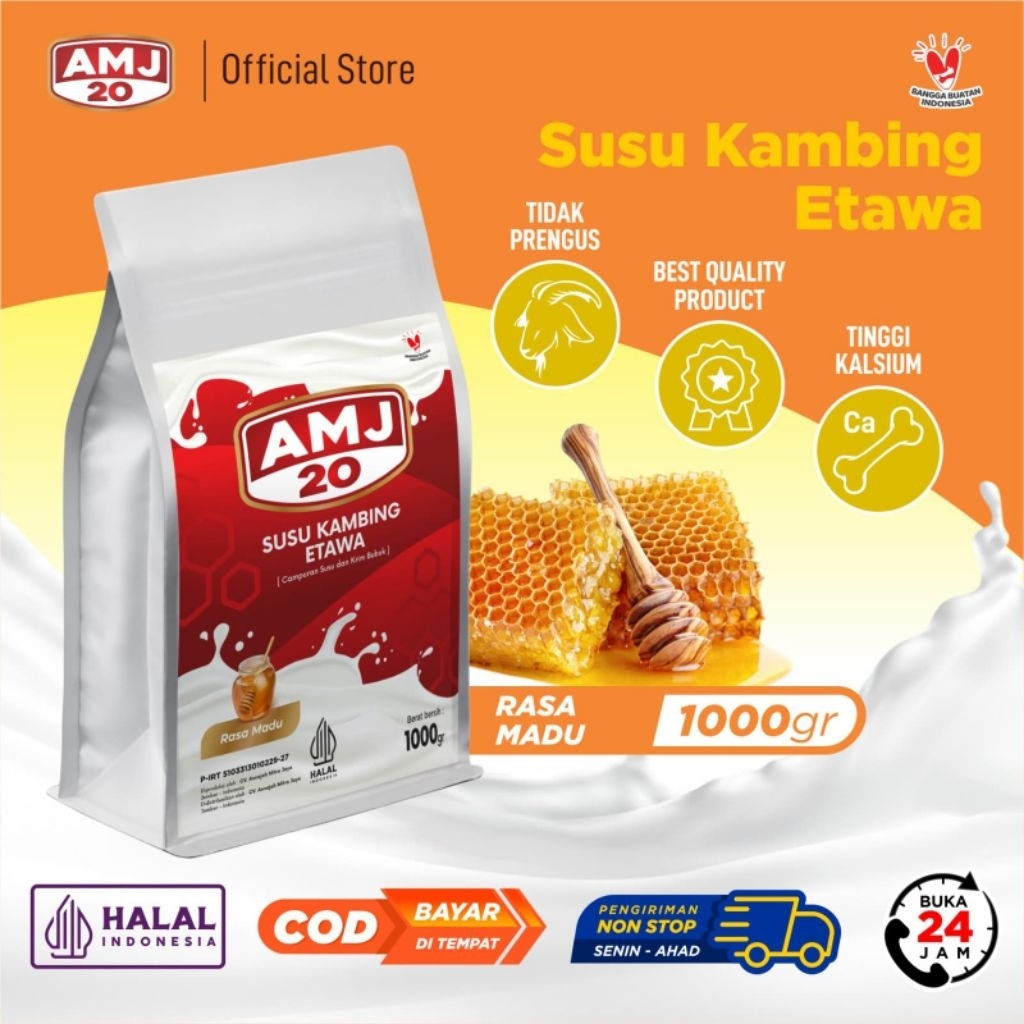 

Susu Kambing Etawa AMJ 20