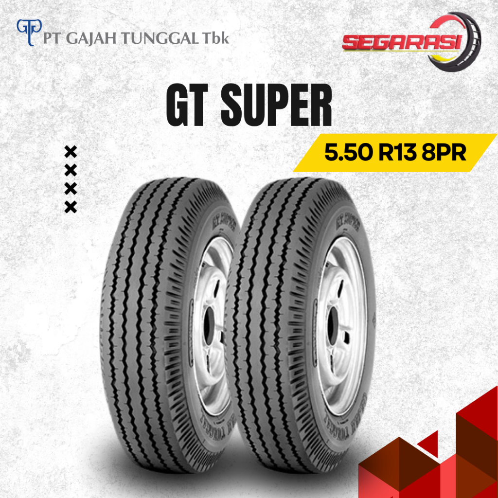 GT RADIAL GAJAH TUNGGAL 5.50-13 8PR SUPER - GT SUPER 550 R13 8PR
