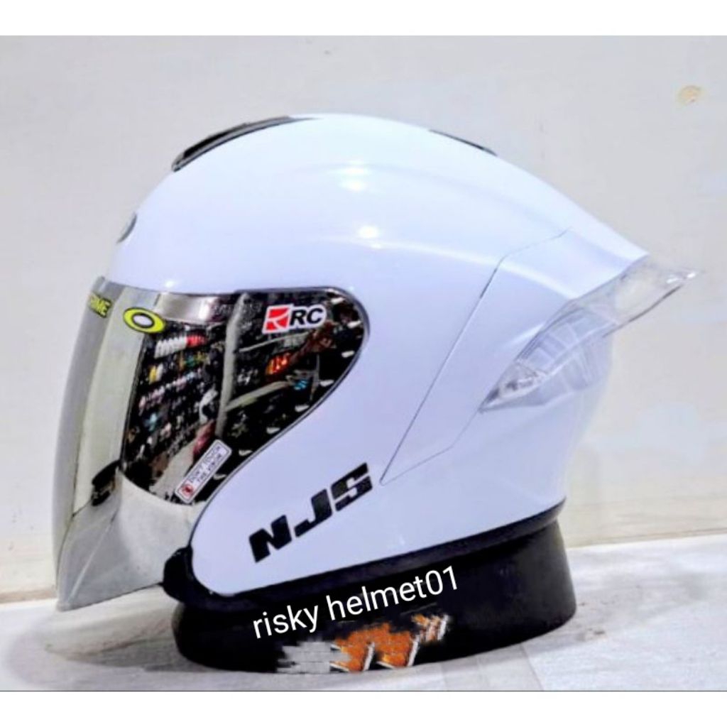 Helm Half face Njs Kairoz Paket Ganteng