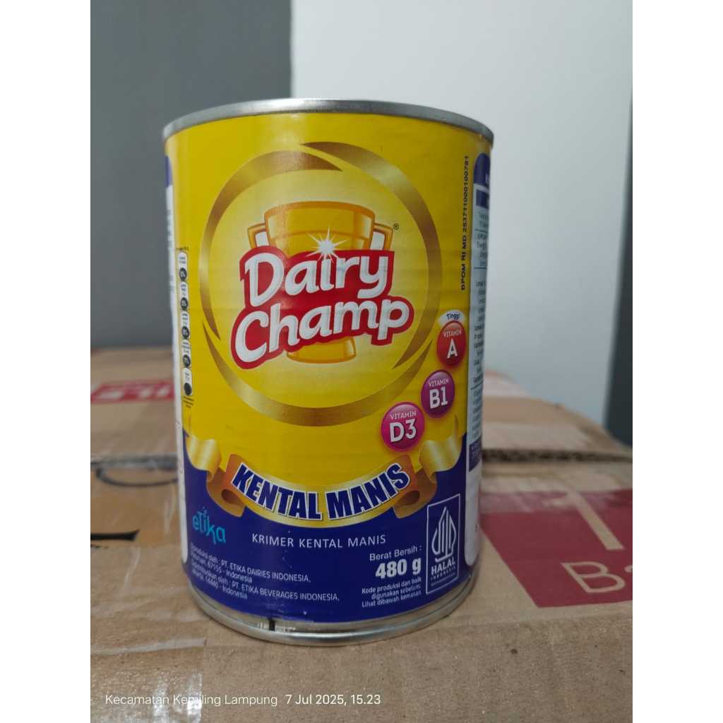 

Dairy Champ Krimer Kental Manis 480g – Tinggi Vitamin & Halal