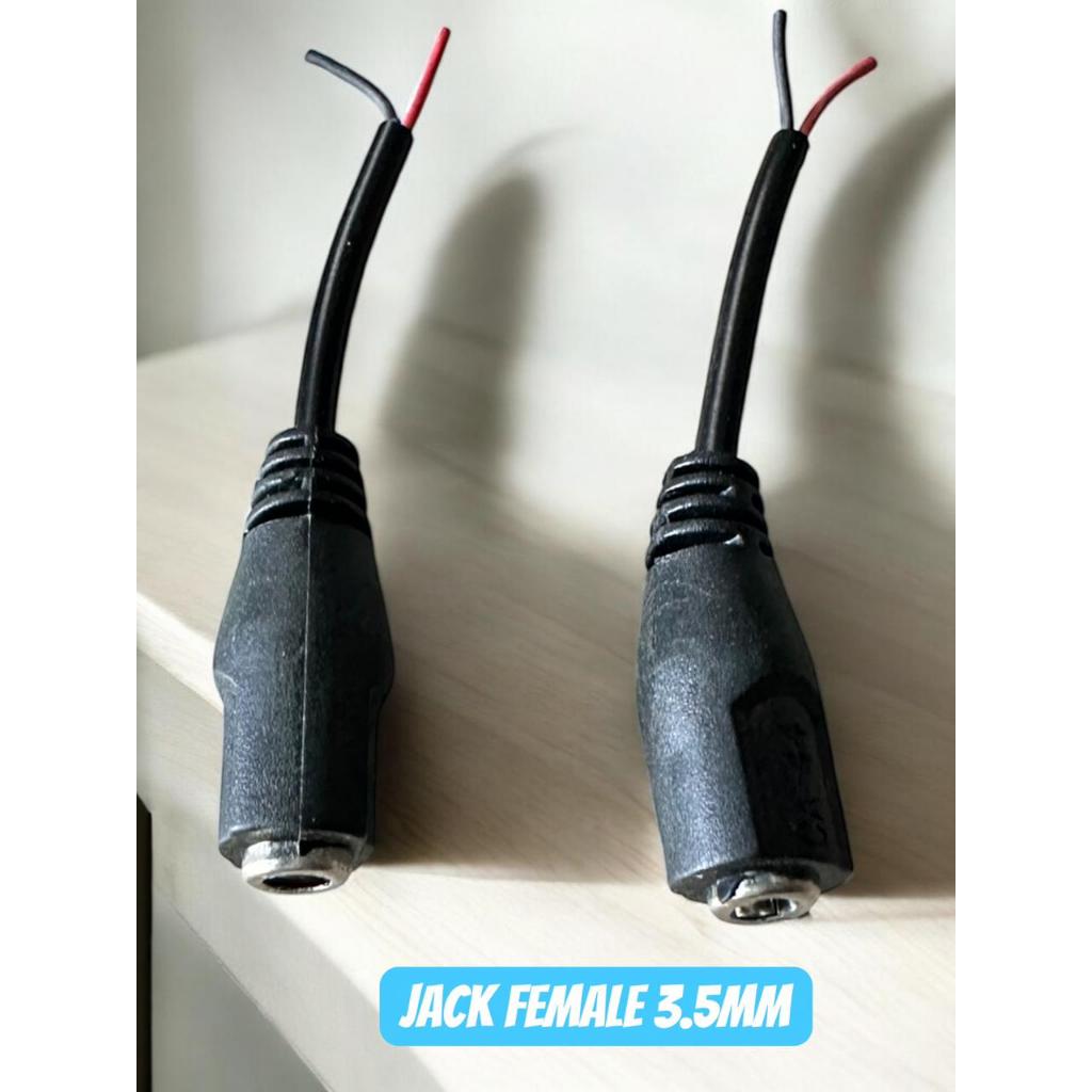 TERMURAH Kabel Jack DC Cewek/Female Buntung / Kabel Power DC Socket Female Colokan Besar Nokia Jadul