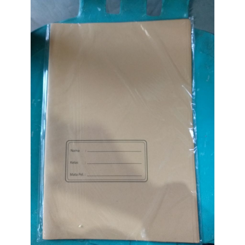 

sampul coklat ukuran buku kampus