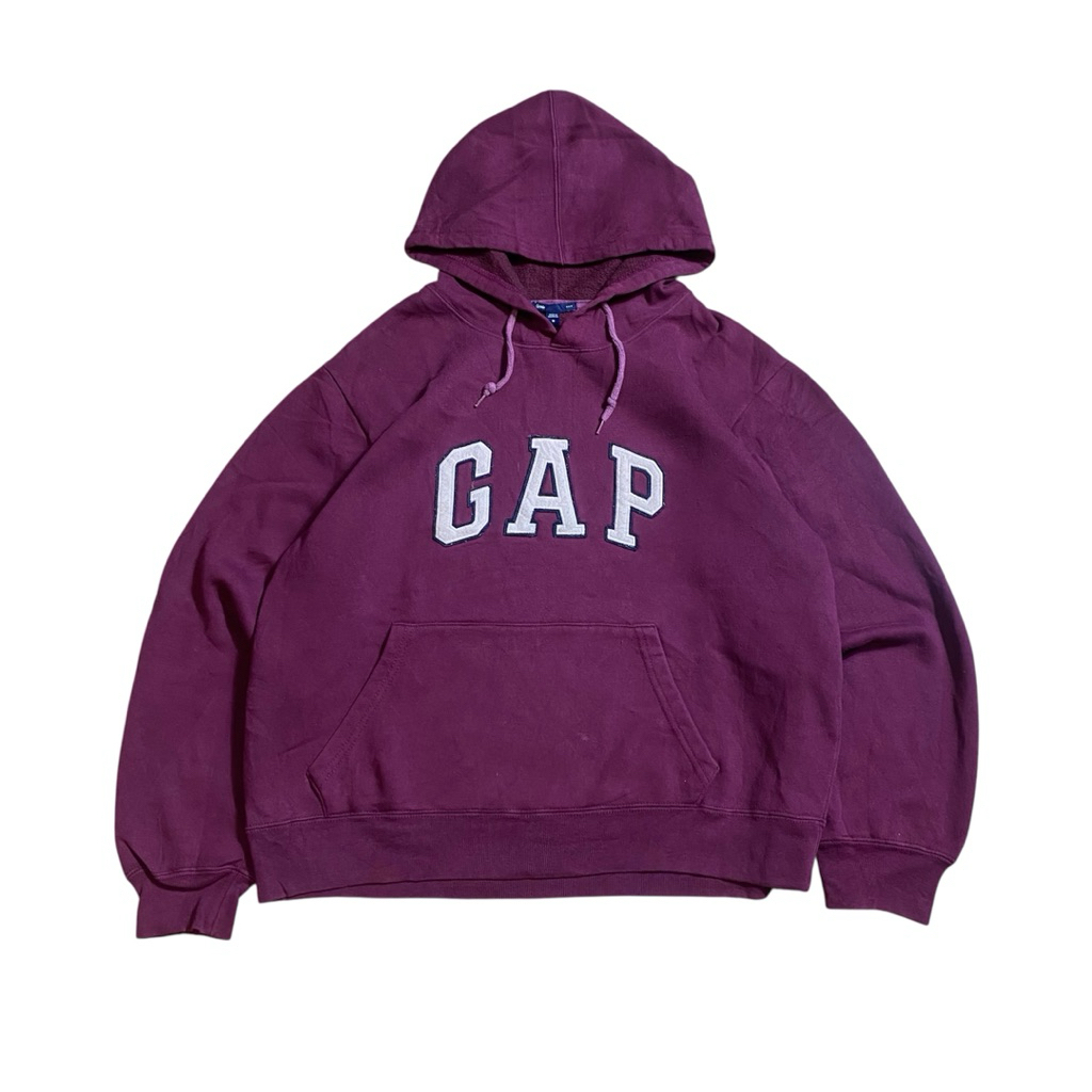 HOODIE GAP MAROON BOXY