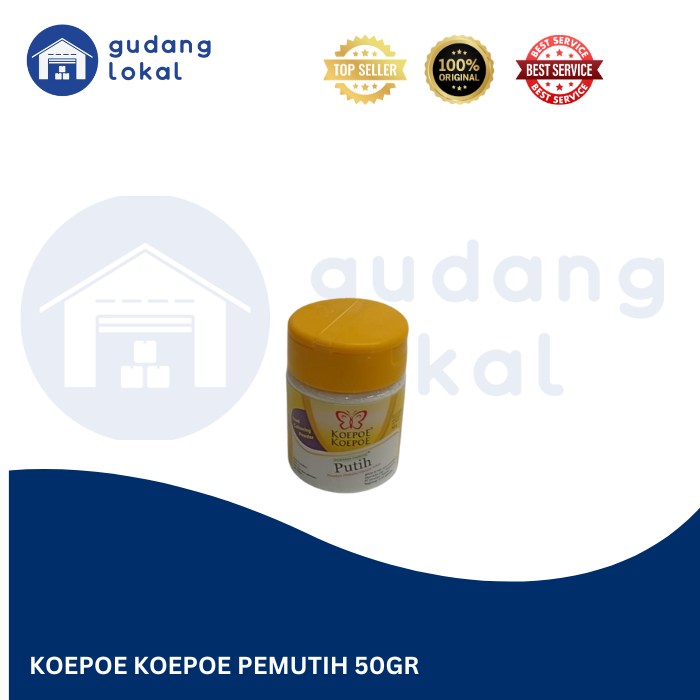 

PEWARNA MAKANAN PUTIH/PEMUTIH KUPU KUPU 50GR