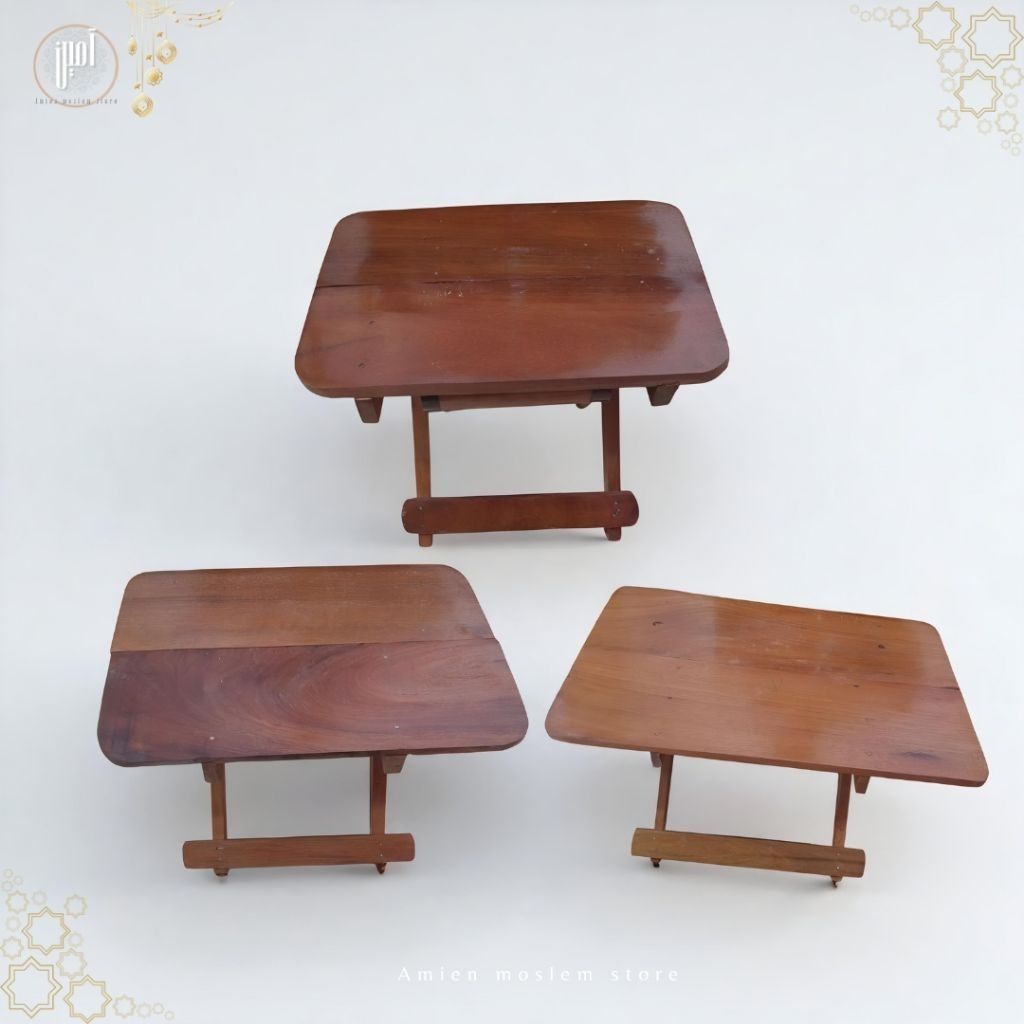 Rehal kayu ulin/meja lipat kualitas terbaik original
