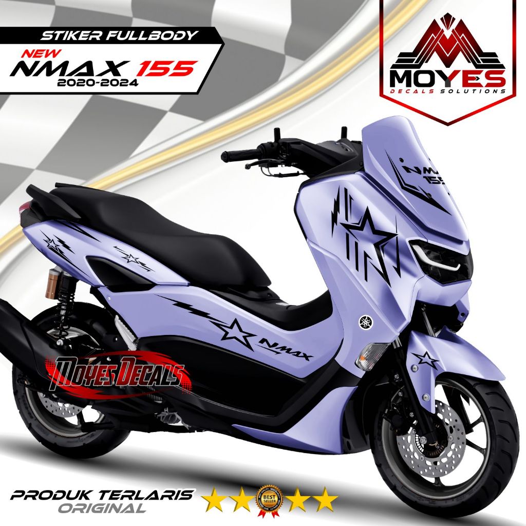 (COD) Decal Sticker Full Body Nmax New 2020 2021 2022 2023 2024 Stiker Nmax New Motif List Racing Po
