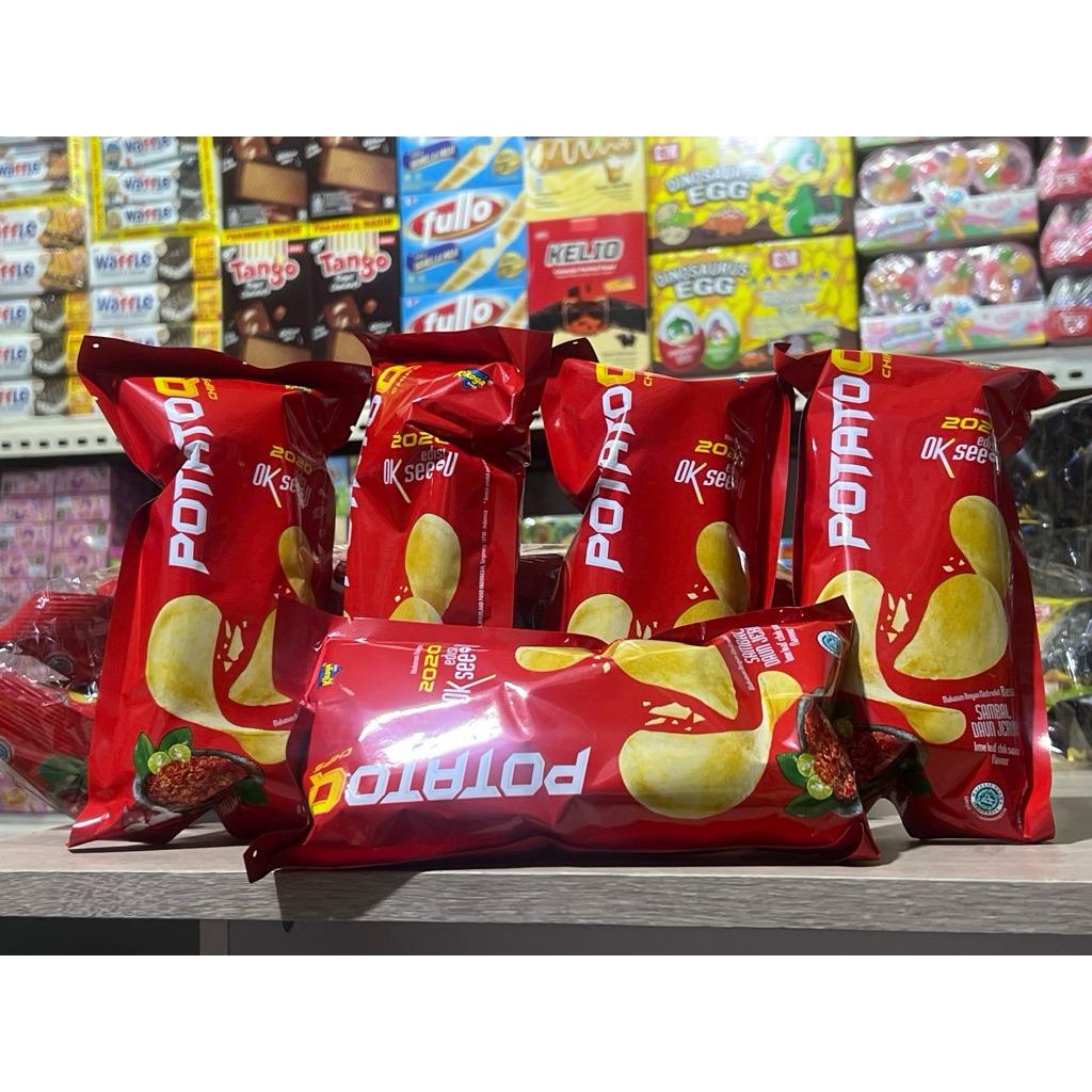 

POTATO Q CHIP KERIPIK KENTANG PAKET 5 PCS