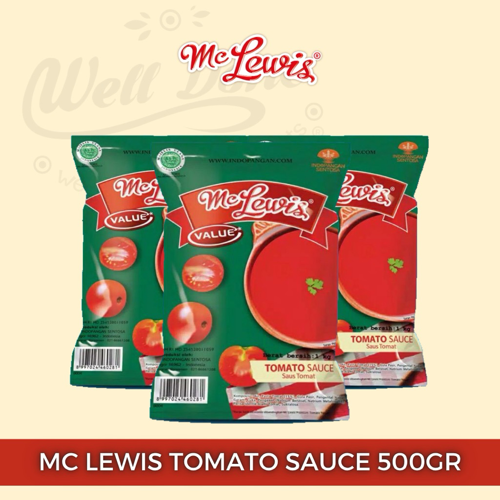 

Mc Lewis Tomato Sauce 500gr
