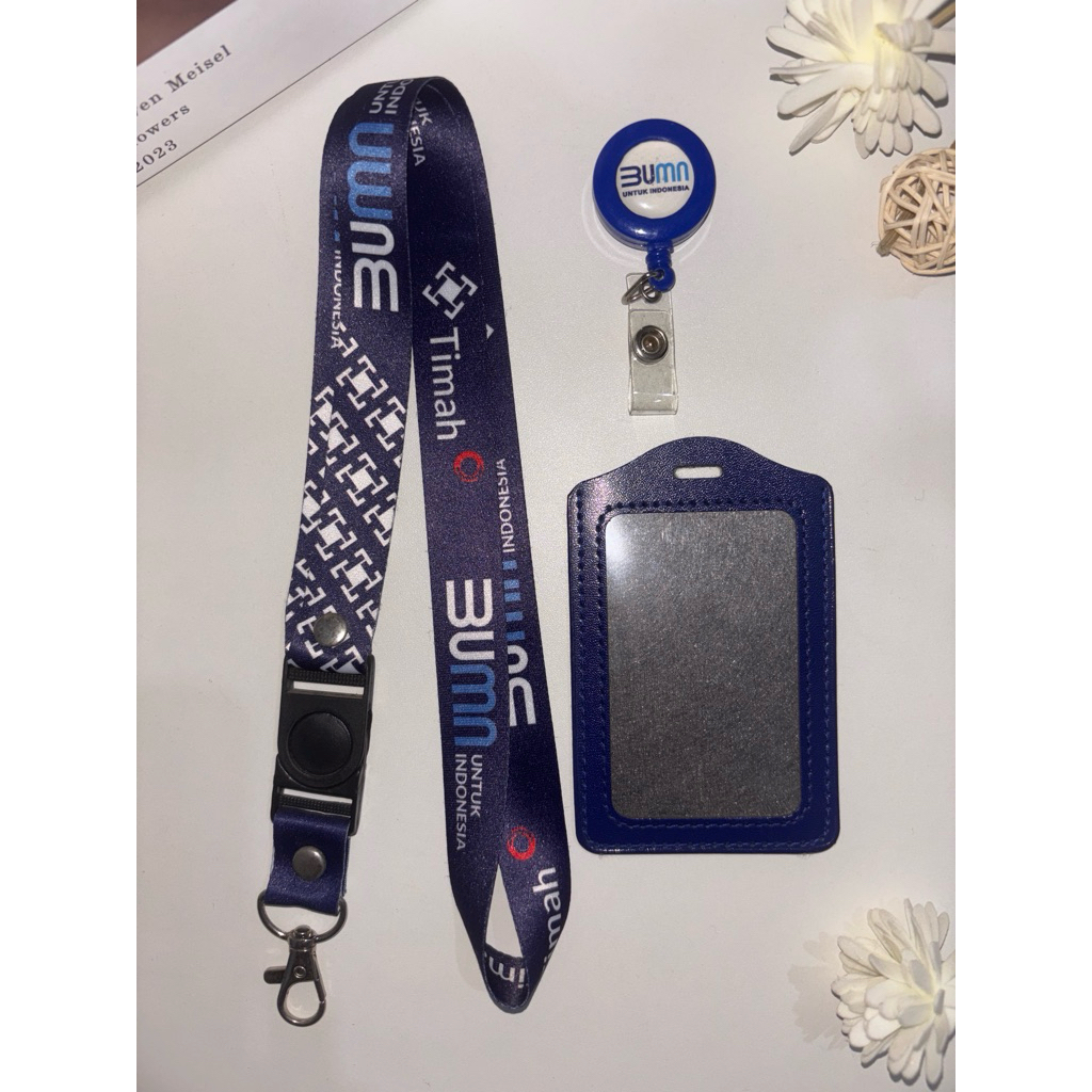 

Ready!! Tali/Lanyard BUMN Timah + Yoyo + Card Holder