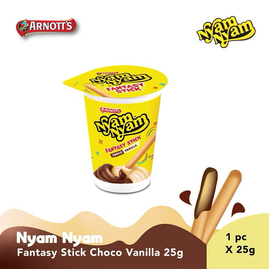 

NYAM NYAM FANTASY STICK CHOCO VANILLA 25gr
